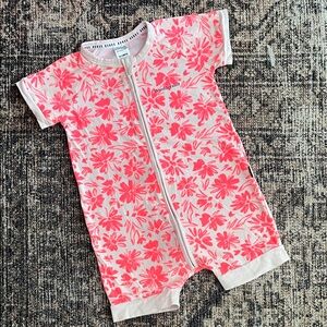 Bonds Pink Floral Wondersuit